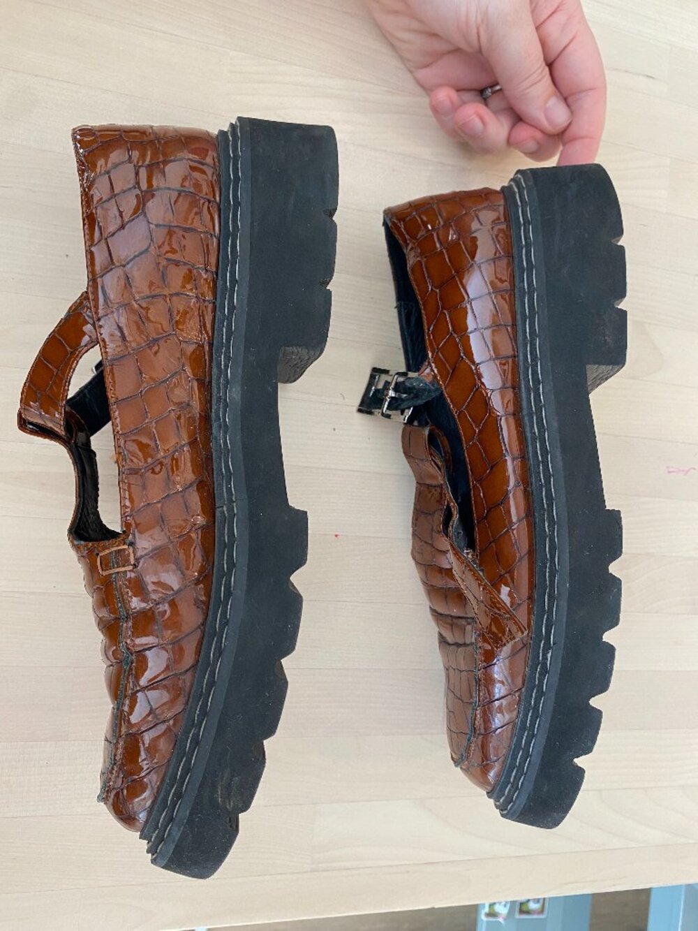 Maguire Shoes- Neiva Brown Mary Jane size 40 - Picture 2 of 11